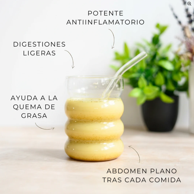 Cúrcuma Latte Premium | Mezcla Natural de Cúrcuma y Especias