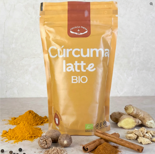 Cúrcuma Latte Premium | Mezcla Natural de Cúrcuma y Especias